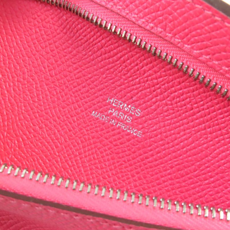 Hermes 073760ck8w Vaux-epson Rose Azalea Surf Motif Pencil Case Pencil Case