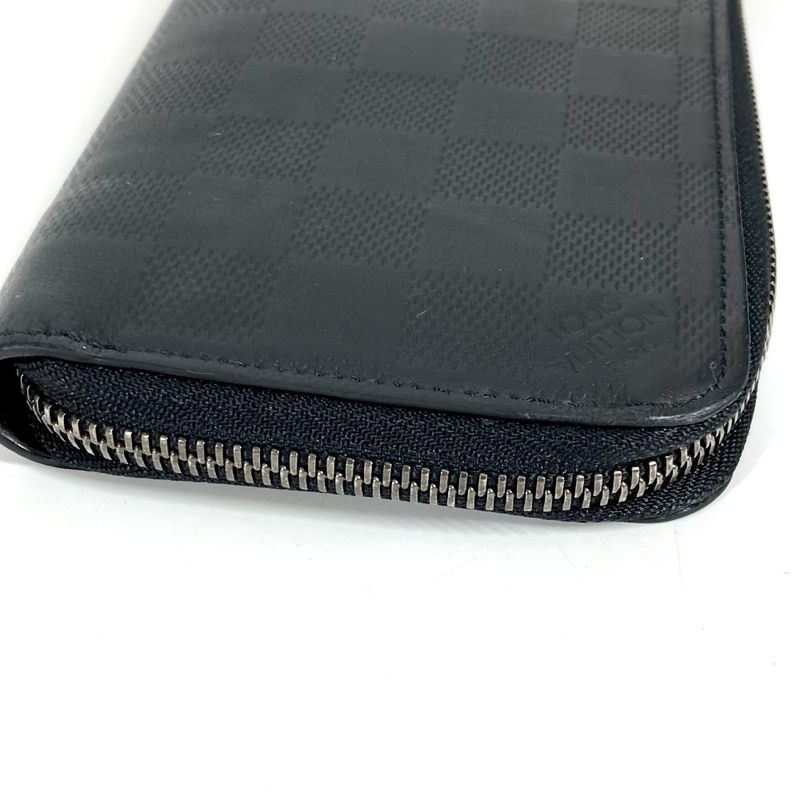 Louis Vuitton Long Wallet Zippy Wallet Vertical N63548 Damier Infini Leather