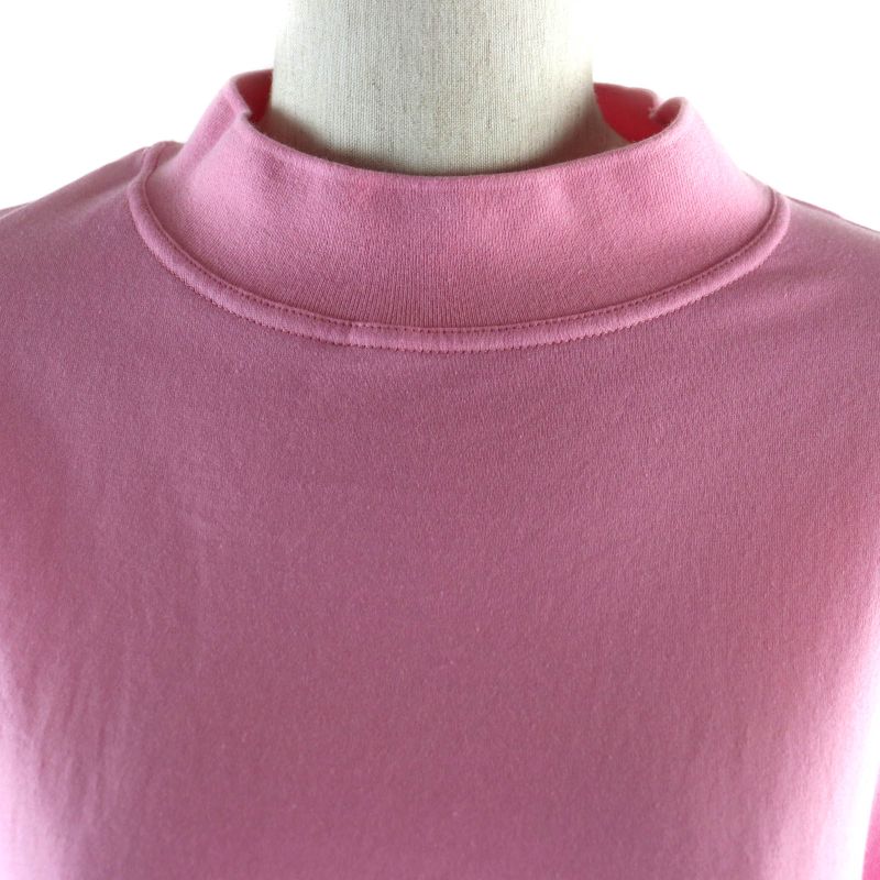 Hermes 23SS 3e4621dl Canoe Chaine D'ancre Print High Neck Short Sleeve T-shirt