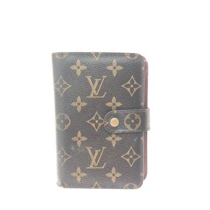 Louis Vuitton Women's Bifold Wallet Wallet with Pass Case Monogram Porte