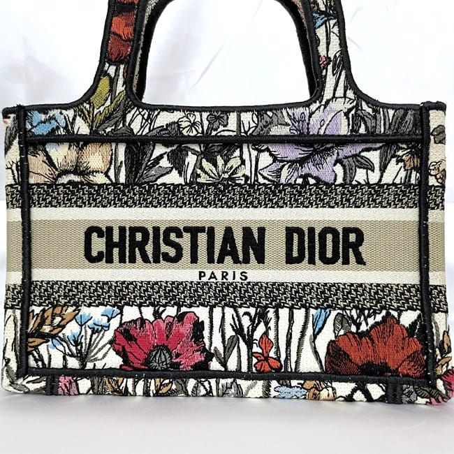 Christian Dior Mini Tote Bag Book Tote Mini Multicolor