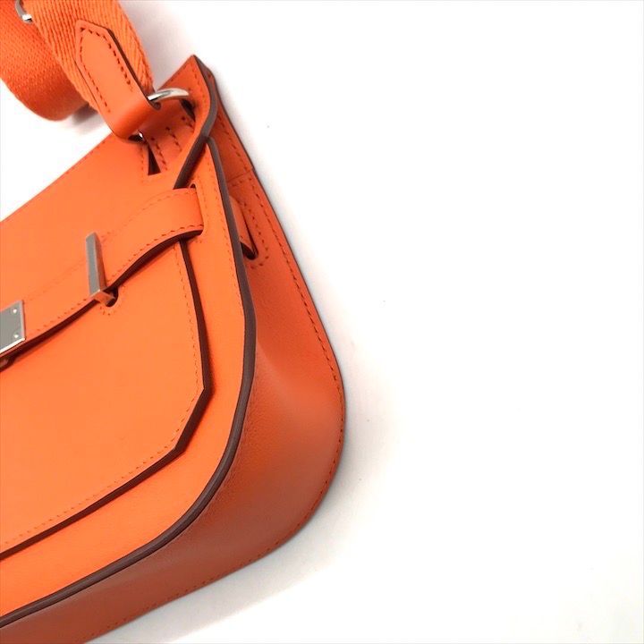 Hermes Items Gipsiere Mini Evercolor Orange Phardware Shoulder Bag
