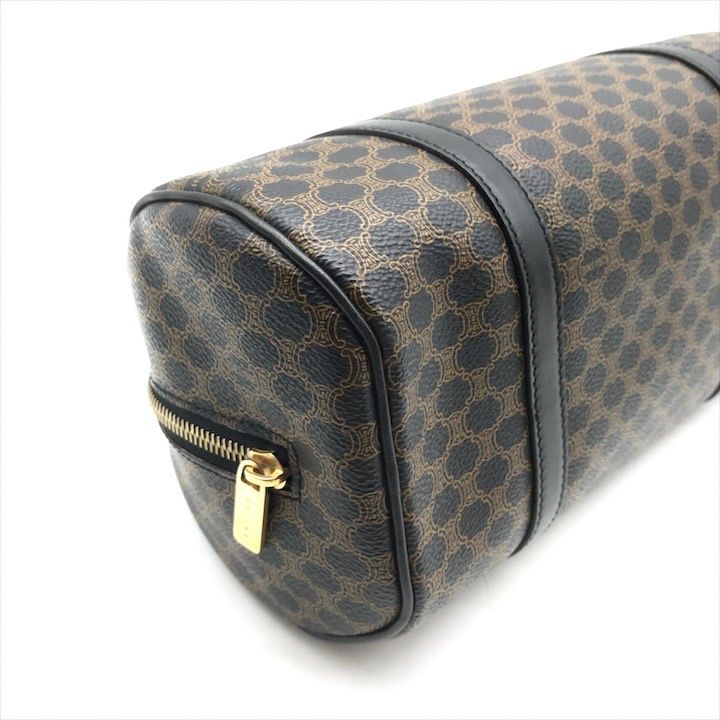 Celine Macadam Triomphe Mini Boston Hand Bag Tube