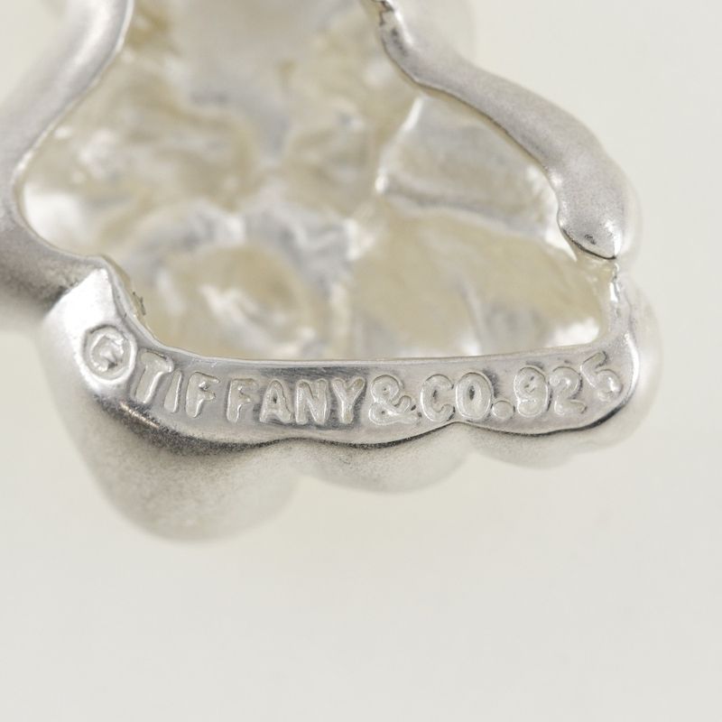 Tiffany & Co Bear/bear 925 Silver Ladies 6.1g Necklace