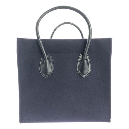 Celine Phoebe Philo Phoebe Luggage Phantom Felt Handbag - Navy - Women