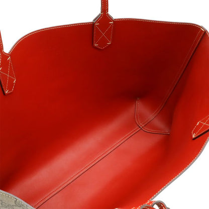 Gucci GG Supreme Reversible Tote Bag Shoulder Tote Semi Shoulder PVC Leather