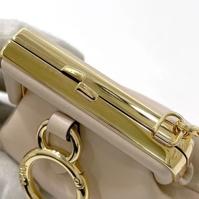 Fendi Charm First Nano Shoulder F22748 Beige