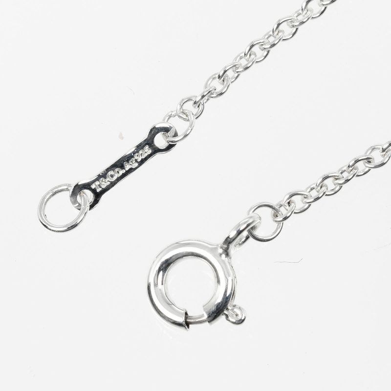 Tiffany & Co Olive Leaf 925 Silver Ladies 2.54g Bracelet