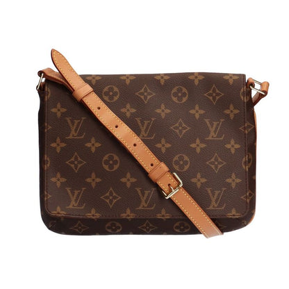 Louis Vuitton Shoulder Bag Monogram Musette Tango Monogram Canvas M51257 Brown