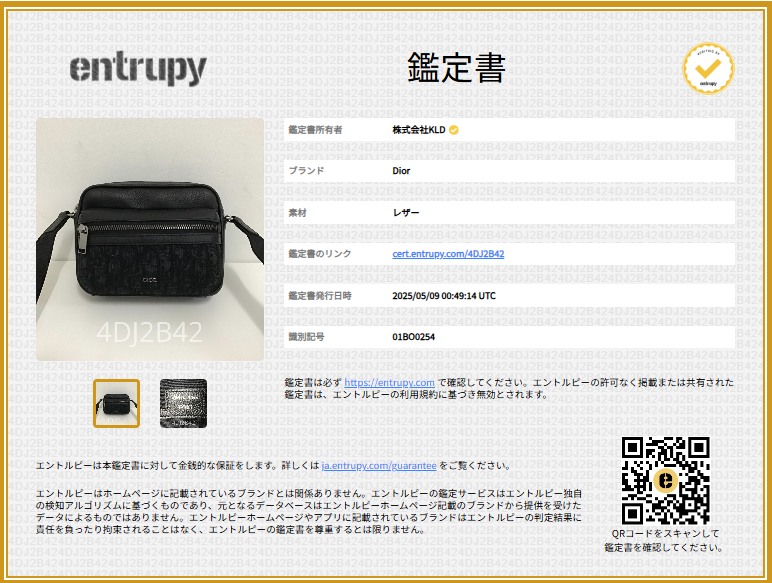 Dior | 2024aw | Rider 2.0 Zip Messenger Bag Mini Oblique Jacquard & Grained