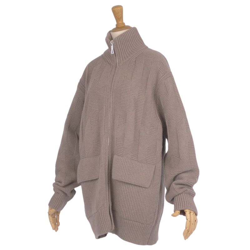 Hermes Jacket 2024ss Drivers Knit