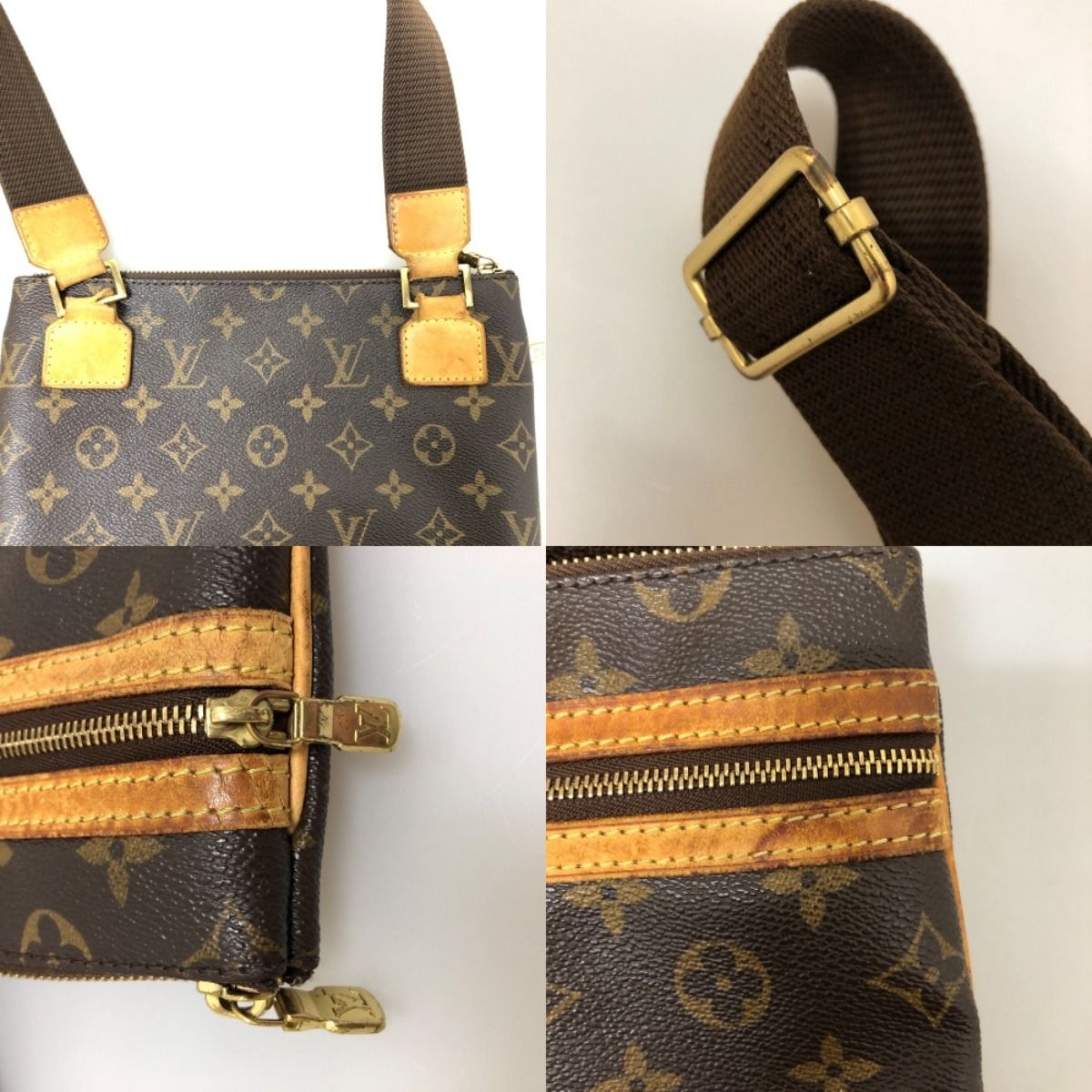 Louis Vuitton Bag Shoulder Bag Monogram Pochette Bosfall Mi5019