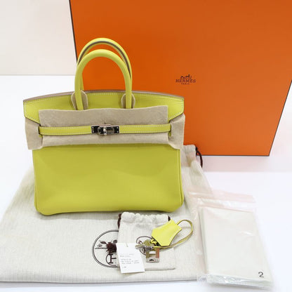 Hermes Birkin 25 Lime O Stamp Manufactured Around 2011 Candy Birkin