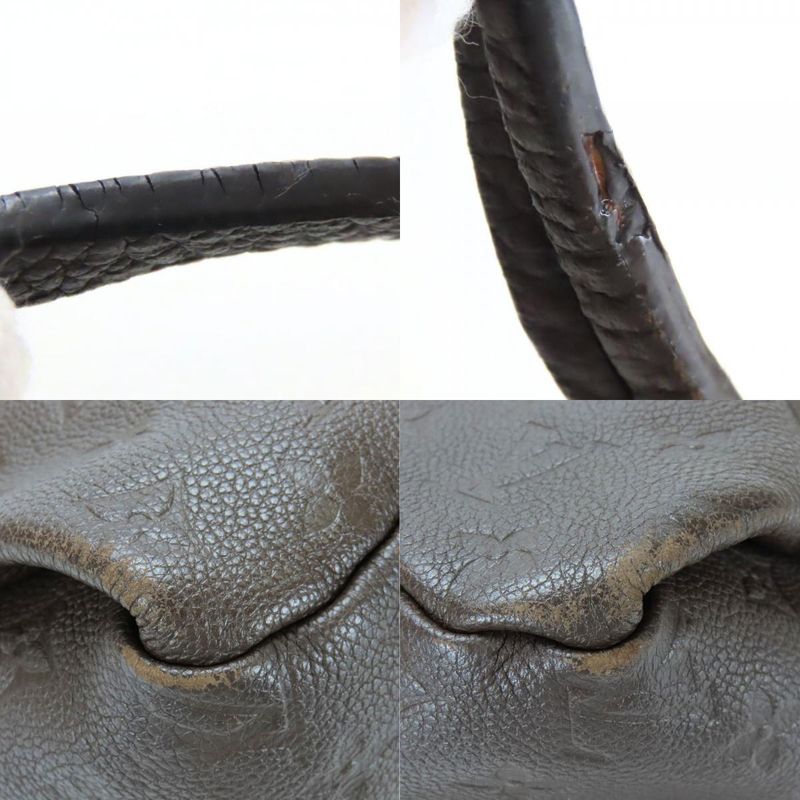 Louis Vuitton Shoulder Bag Artsy MM M94171 Monogram Empreinte Dark Brown Gold