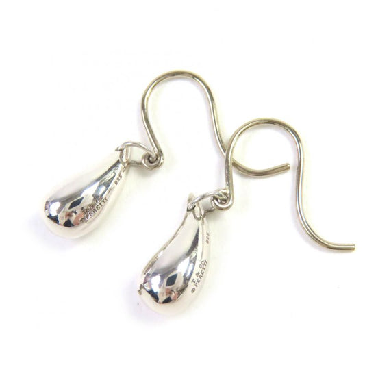Tiffany & Co Elsa Peretti Teardrop Earrings Accessory Sv925 Hooks for Both Ears