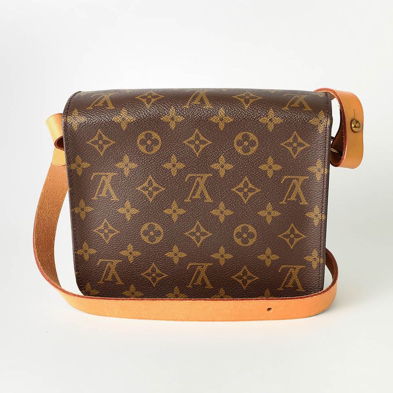Louis Vuitton Shoulder Bag Cartes Ciel MM Brown Rank A