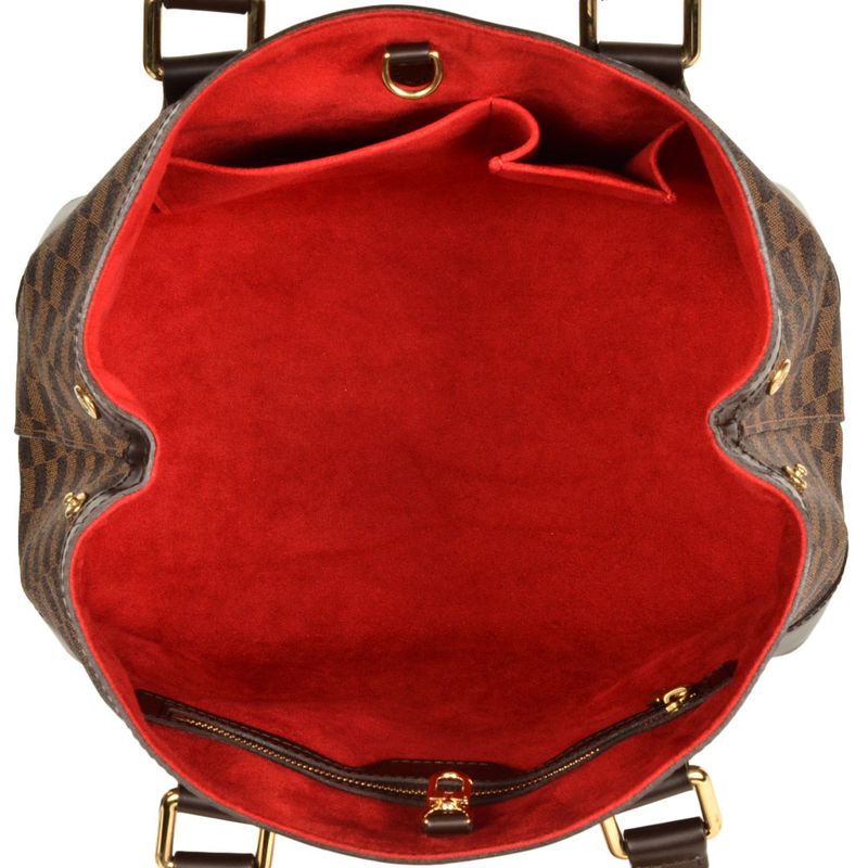 Louis Vuitton Hampstead PM Handbag Damier Ebène N51205 Tote Bag