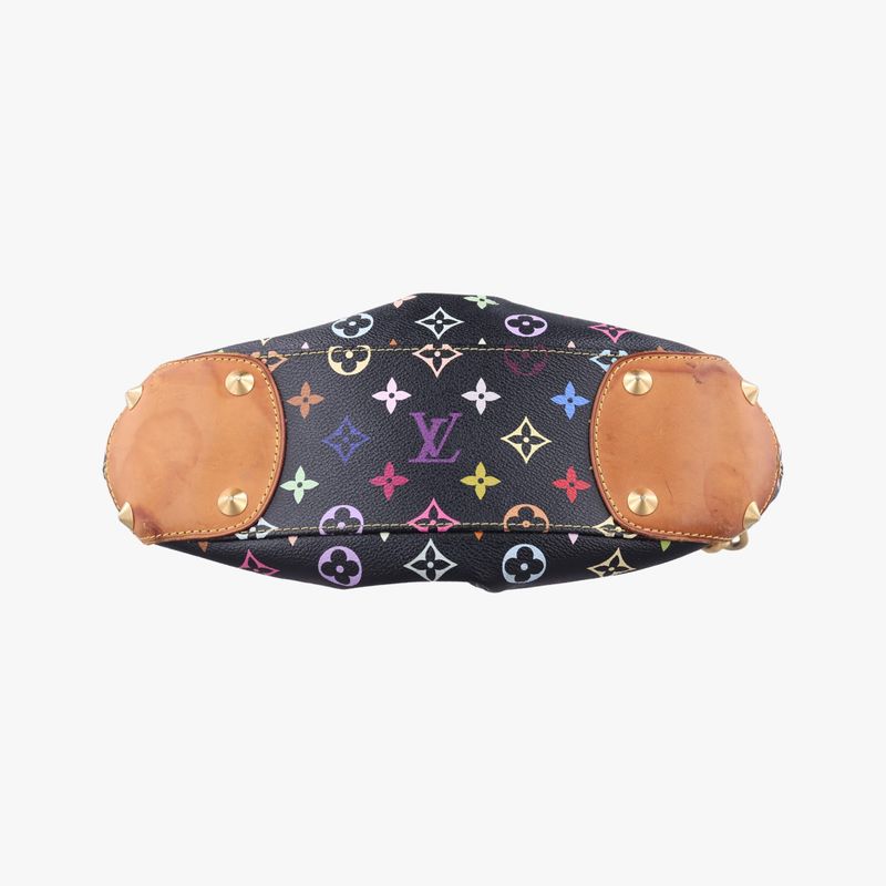 Louis Vuitton Judy PM Noir Black Monogram Multicolor M40258 Th5019