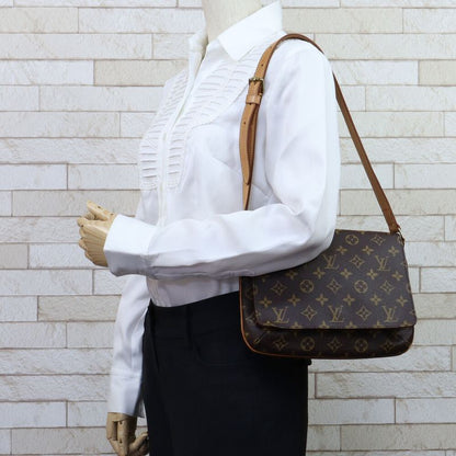 Louis Vuitton Shoulder Bag Monogram Musette Tango Monogram Canvas M51257 Brown
