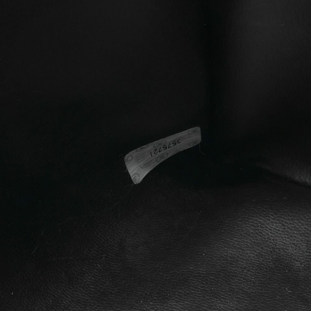 Chanel Handbag Boston Bag Calfskin Matelasse Sport Line Logo White And Black