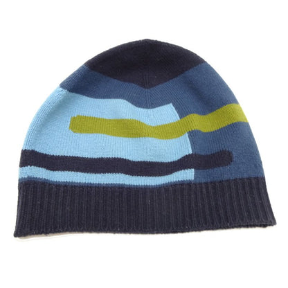 Hermes Knit Navy Cap