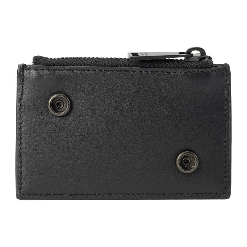 Bottega Veneta Coin Case Zipper Case Nero