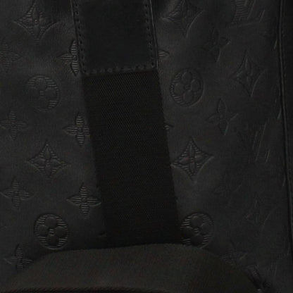 Louis Vuitton Chalk Su Ring Bag M44633 Monogram Shadow Women's Body Bag Noir