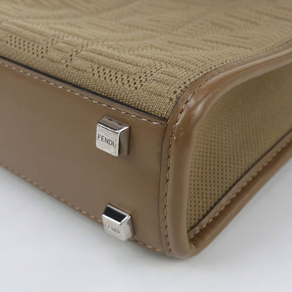 Fendi Sunshine Shopper Mini Fe90594 Tote Bag Cotton Sunshine Shopper Mini