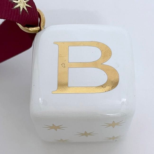 Bulgari Ornament White Gold Excellent Condition Ceramic Preowned Bvlgari