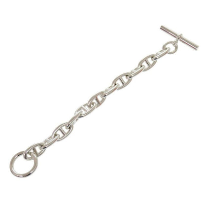 Hermes Chaine D'ancre GM 11 Frames Silver 925 Bracelet 0506 Hermes