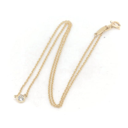 Tiffany & Co Diamond By The Yard Necklace 4.3mm (0.17in) 18K Yellow Gold (18k