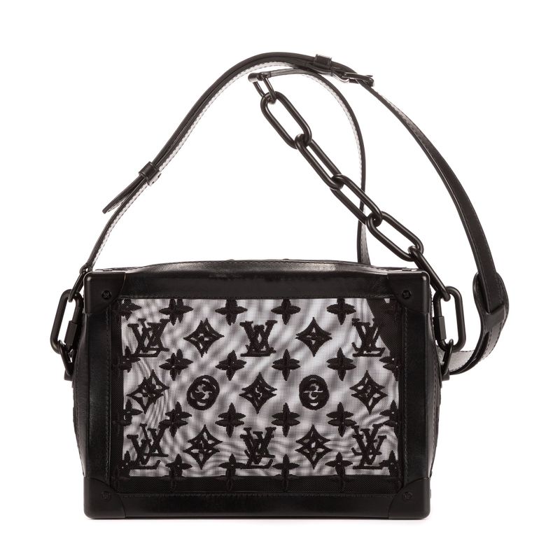 Louis Vuitton Soft Trunk Mesh 2019 Collection Black Monogram Miroir A