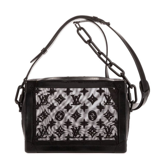 Louis Vuitton Soft Trunk Mesh 2019 Collection Black Monogram Miroir A