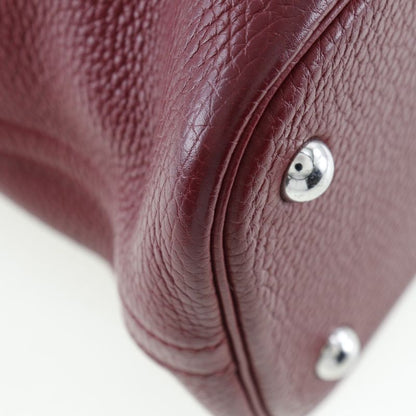Hermes Bolide 31 029812ck K1 Taurillon Clemence Rouge Grenat X Ladies Handbag