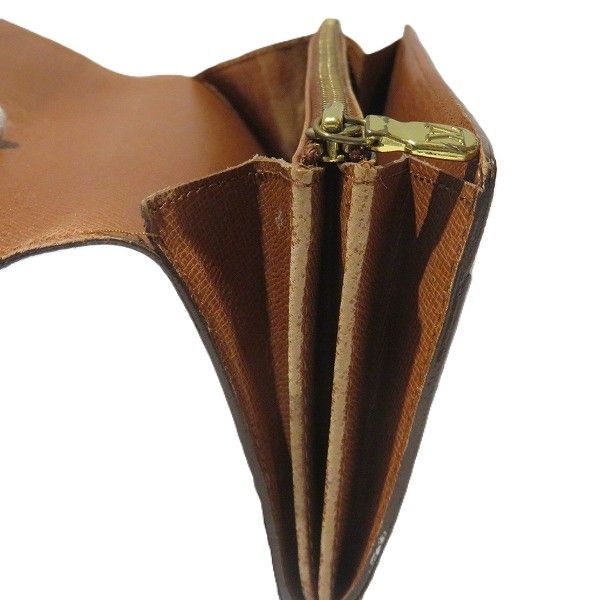 Louis Vuitton Monogram Pochette Porte Monet Cles Di M61725 Long Wallet Bifold