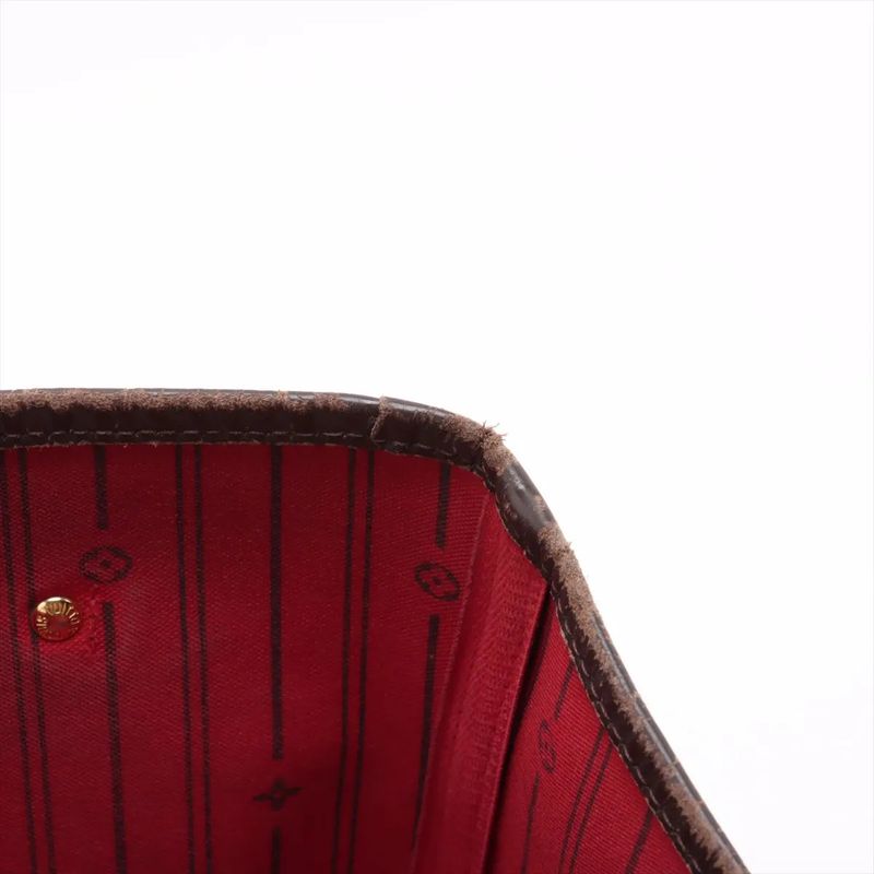 Louis Vuitton Damier Neverfull MM M51105 Leather Tote Bag Shoulder Hand A4