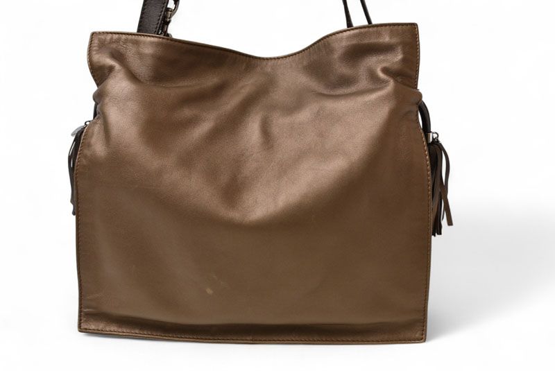 Loewe Flamenco Bag Crossbody Tassel Anagram Loewe Nappa Bag Bronze