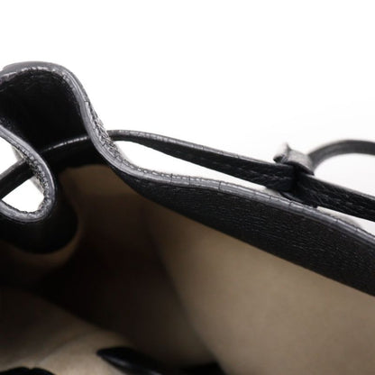 Prada Backpack 1bz007 Calf Black Unisex Backpack/daypack