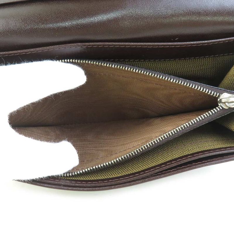Fendi Bifold Long Wallet Zucca
