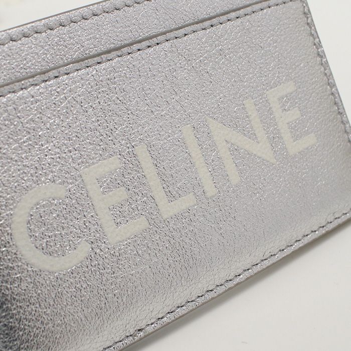 Celine Card Holder 10b70 Card Case Leather Ladies