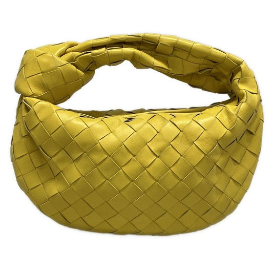Bottega Veneta Handbag Mini The Jodie Yellow Leather