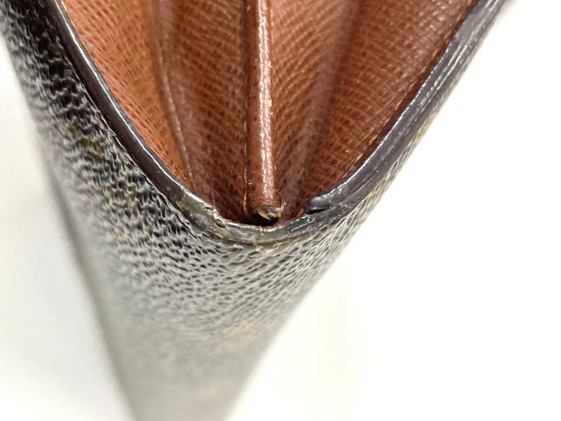 Louis Vuitton Monogram Portefeuille Sarah Long Wallet M61734 Brown Made In