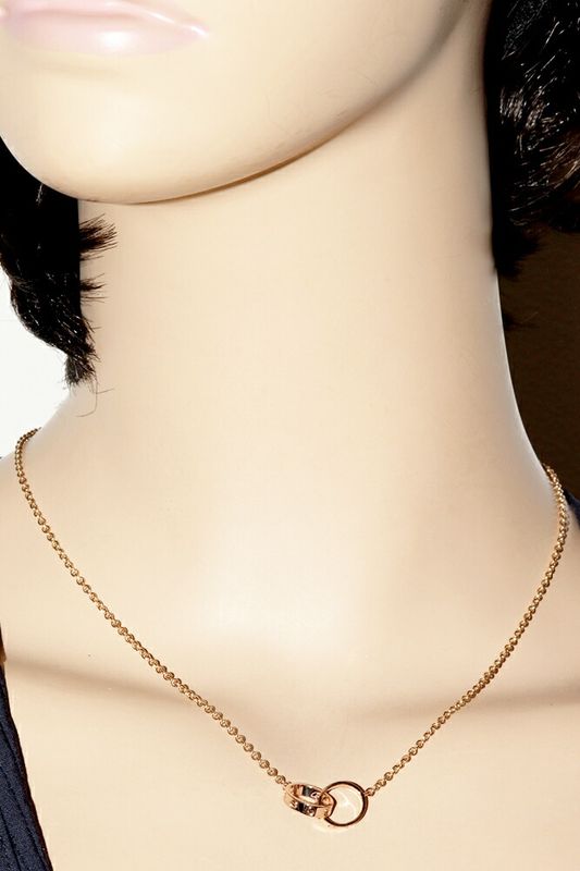 Cartier Pendant Necklace 18K Pink Gold Baby Love Pendant Necklace B7212300