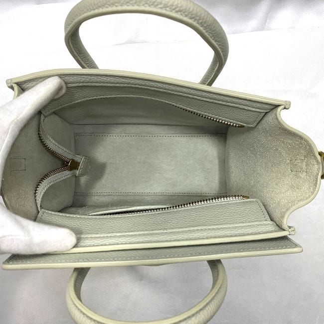 Celine 2 way Shoulder Bag Luggage Nano Shopper