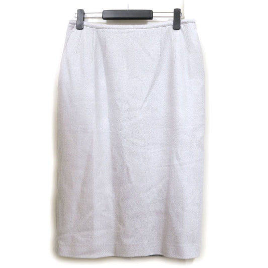 Fendi Wool Skirt 46 Gray *unused For A Reason