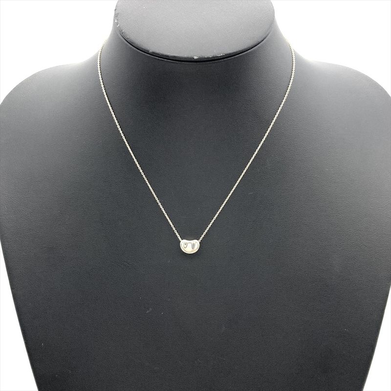 Tiffany & Co Tiffany & Co Bean Necklace Sv925 32g Silver Mini Unisex