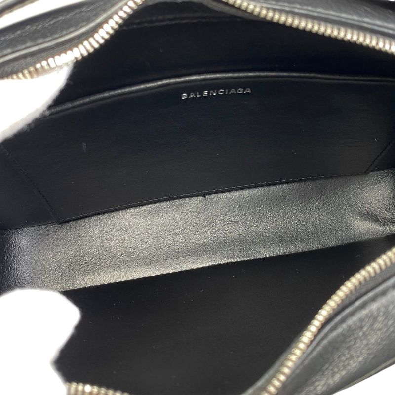 Balenciaga Handbag Shoulder Bag Everyday Small Camera Bag 608654 Leather Logo