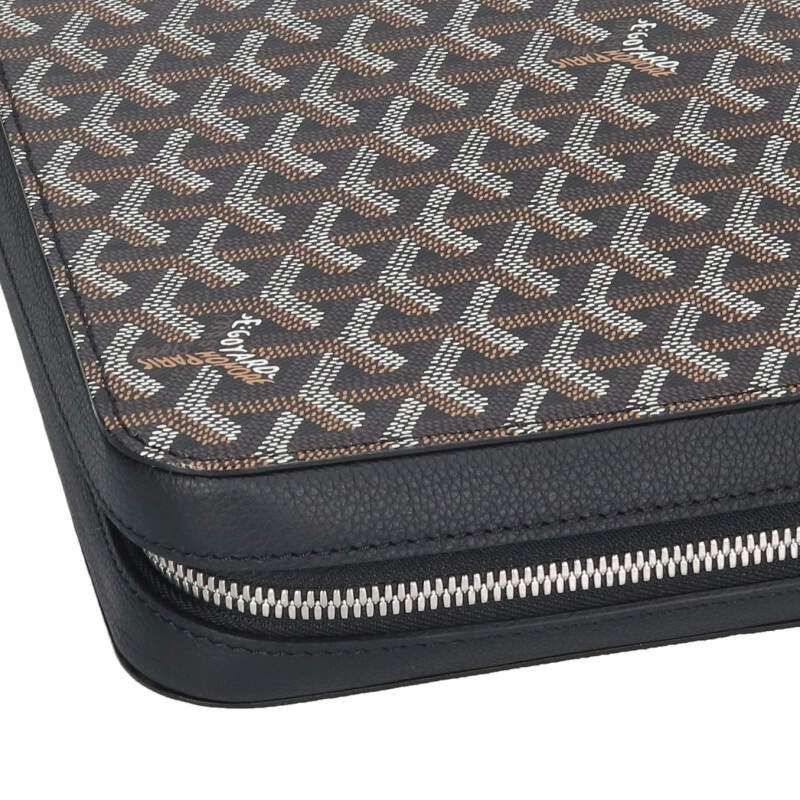 Goyard Companion Universal PVC Allover Brief Bag Men's