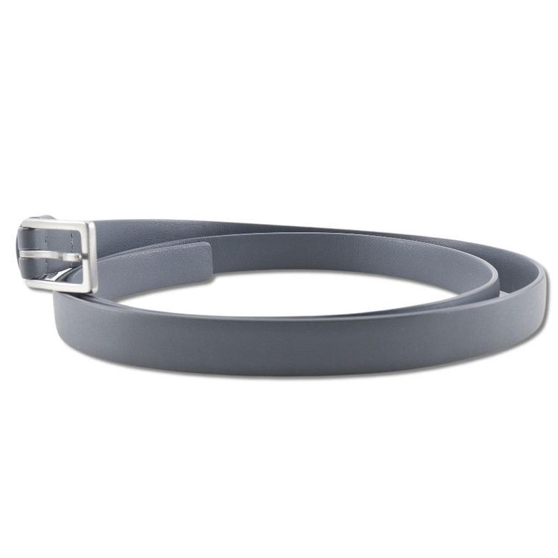 Bottega Veneta Bottega Veneta Calf Blue-gray Men's Belt