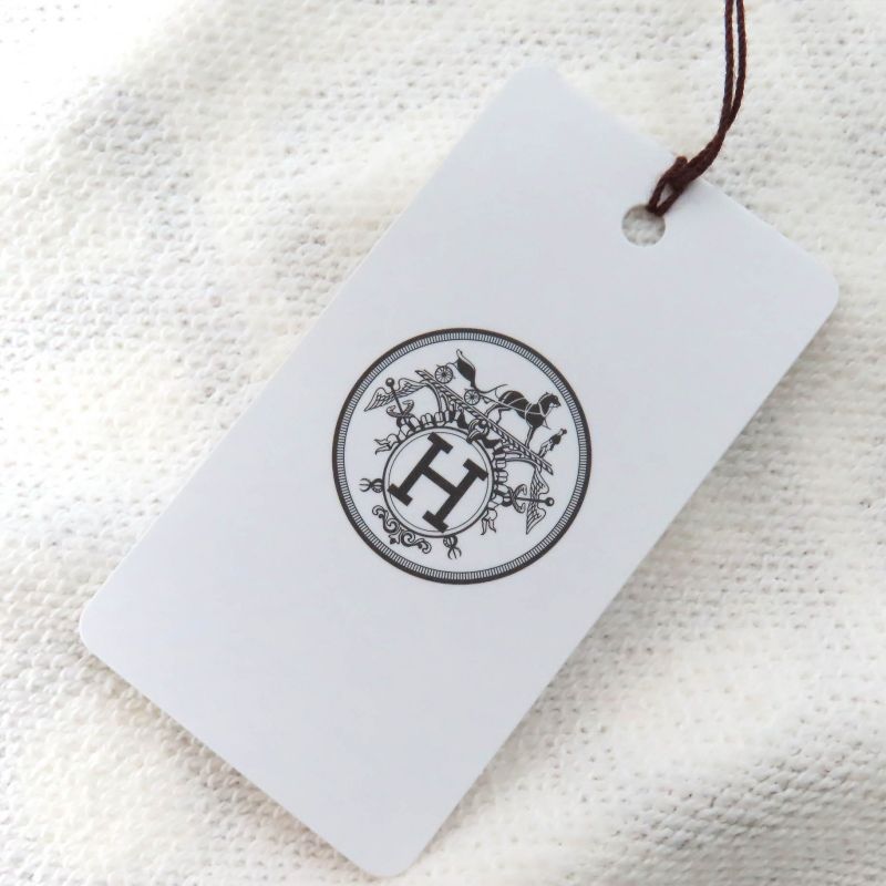 Hermes 2024 4e4220dd 100% Cotton Marron Alezan Teddy Blouson Serie Button